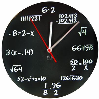 Click to get Math Equation Clock