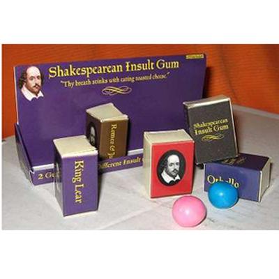 Click to get Shakespearian Insult Gum