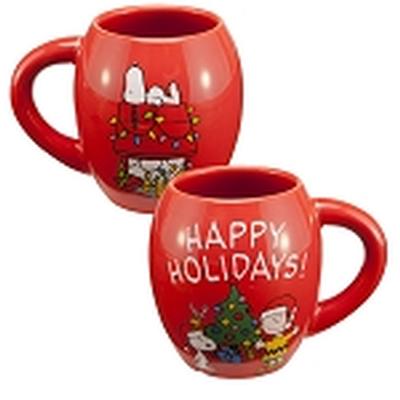 Click to get Peanuts Holidays 18oz Oval Mug