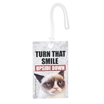 Click to get Grumpy Cat Luggage Tag Turn That Smile