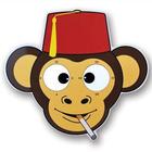 Cheeky Monkey Rolling Eyes Clock