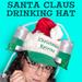 Santa Drinking Hat