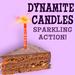 Dynamite Candles - With Sparkle Action