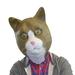 Cat Mask: Buster Brown