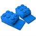 Lego Block Slippers, Blue