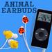 Animal Ear Buds Headphones